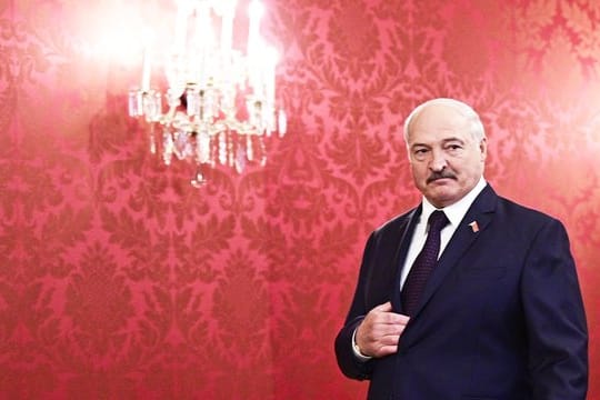 Weißrusslands Präsident Alexander Lukaschenko: "Es gibt hier absolut keine Katastrophe.
