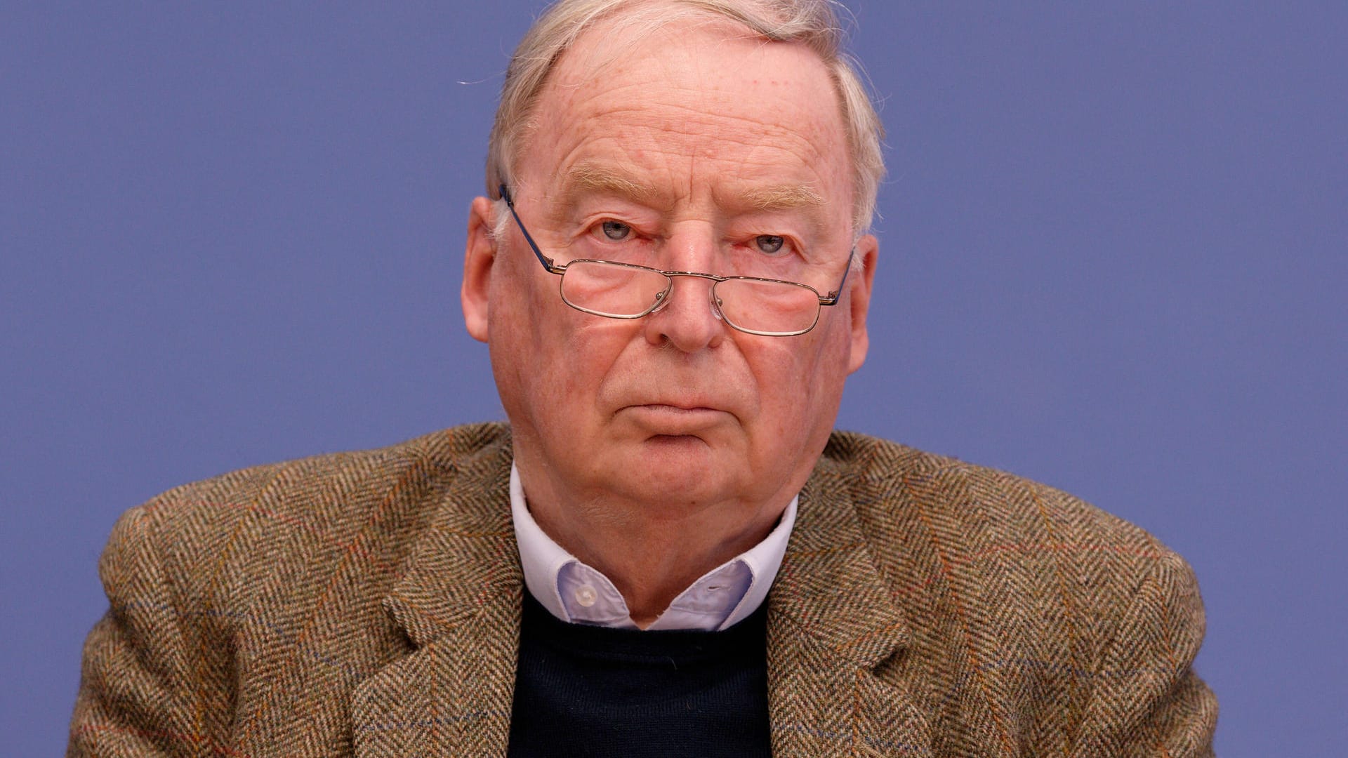 Alexander Gauland: Der Co-Fraktionschef der AfD will die Bürger "nicht länger in Ungewissheit" lassen.