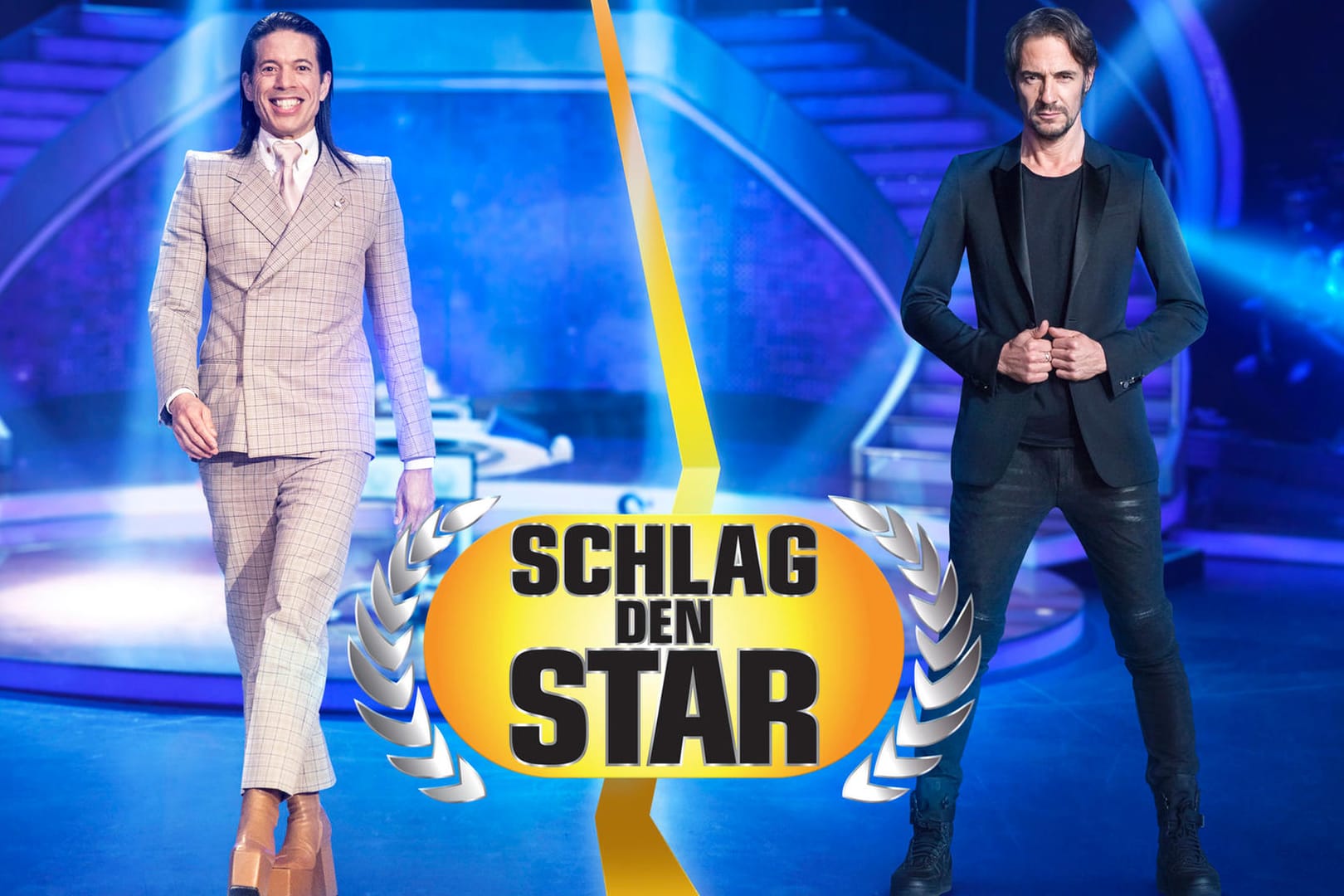 Jorge González und Thomas Hayo: Die beiden treten bei "Schlag den Star" gegeneinander an.