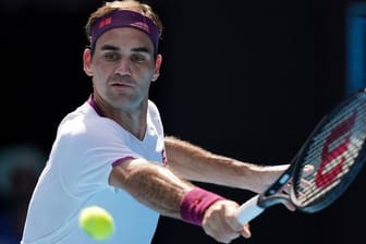 Roger Federer bei den Australian Open 2020.