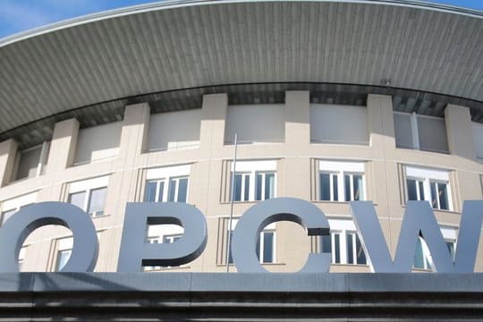 Der Sitz der Organisation für das Verbot chemischer Waffen (OPCW) in Den Haag.
