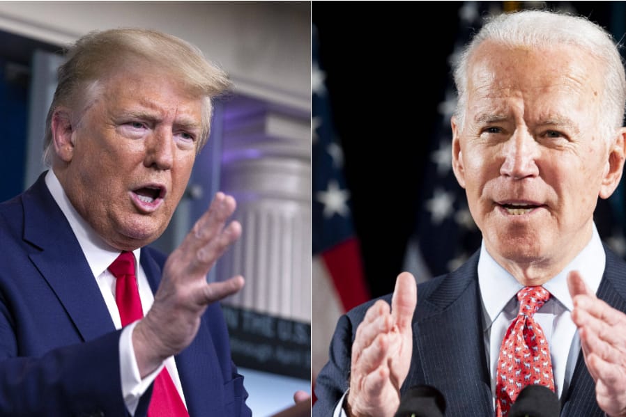 Donald Trump und Joe Biden: Sie sind die wahrscheinlichsten Präsidentschaftskandidaten ihrer Parteien.