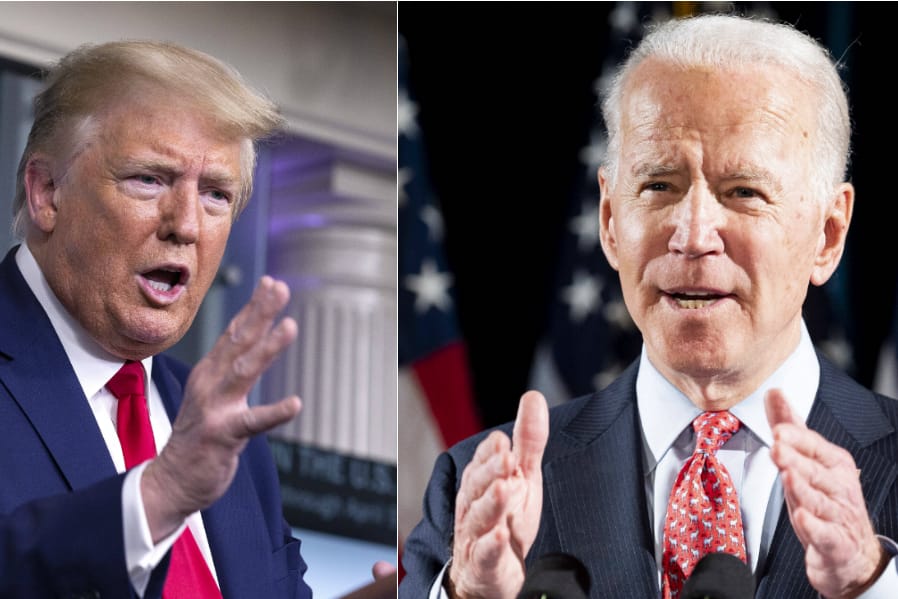 Donald Trump und Joe Biden: Sie sind die wahrscheinlichsten Präsidentschaftskandidaten ihrer Parteien.