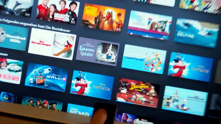 Ein Bild von Disney Plus: Der Streamingdienst will Netflix Konkurrenz machen.
