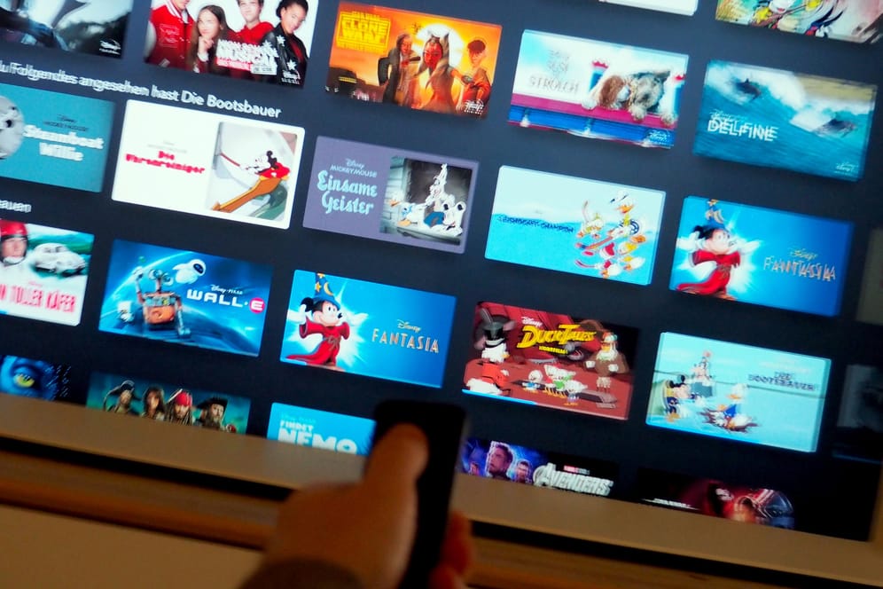 Ein Bild von Disney Plus: Der Streamingdienst will Netflix Konkurrenz machen.