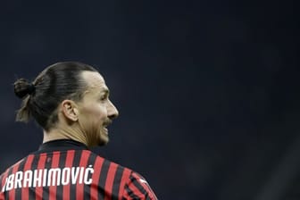 Hält sich in Schweden fit, wo weniger strikte Regelungen gelten als in Italien: Zlatan Ibrahimovic vom AC Mailand.
