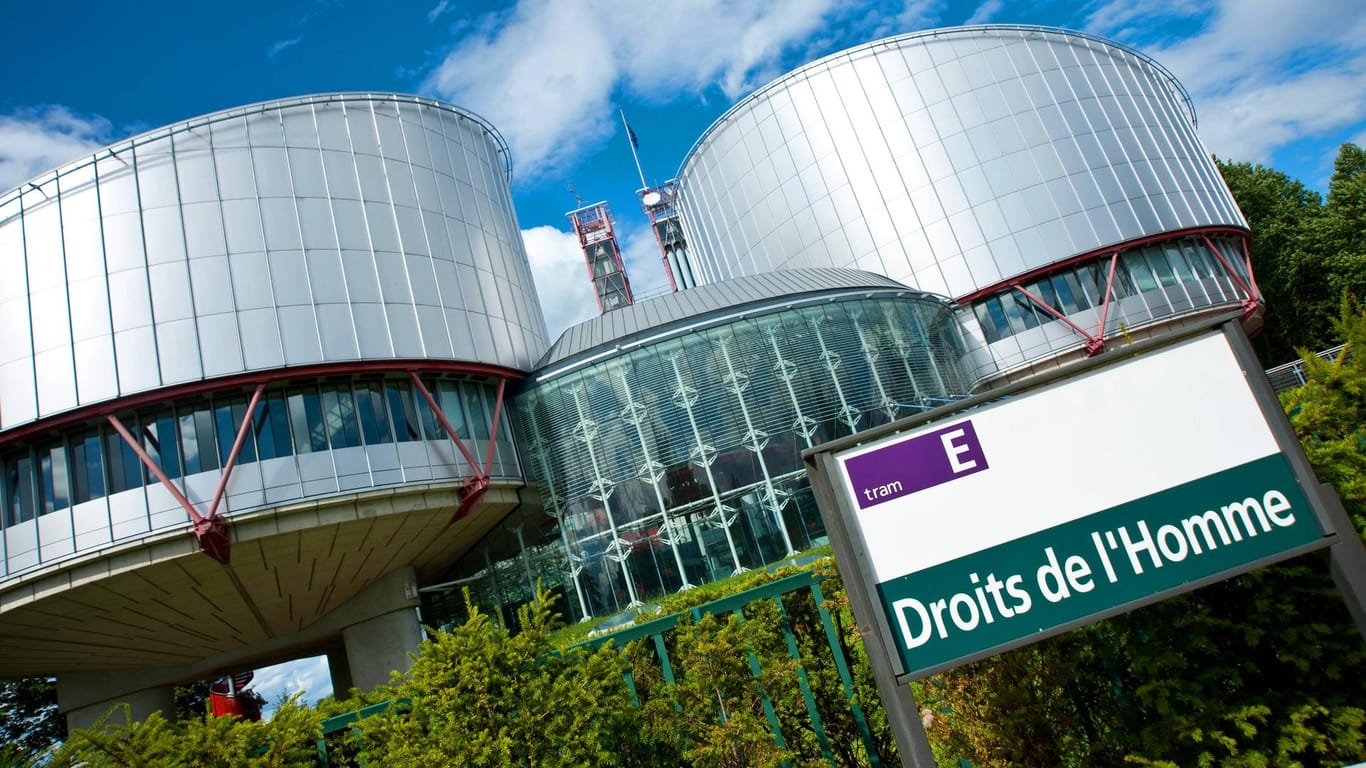 Der Europäische Gerichtshof für Menschenrechte in Straßburg.
