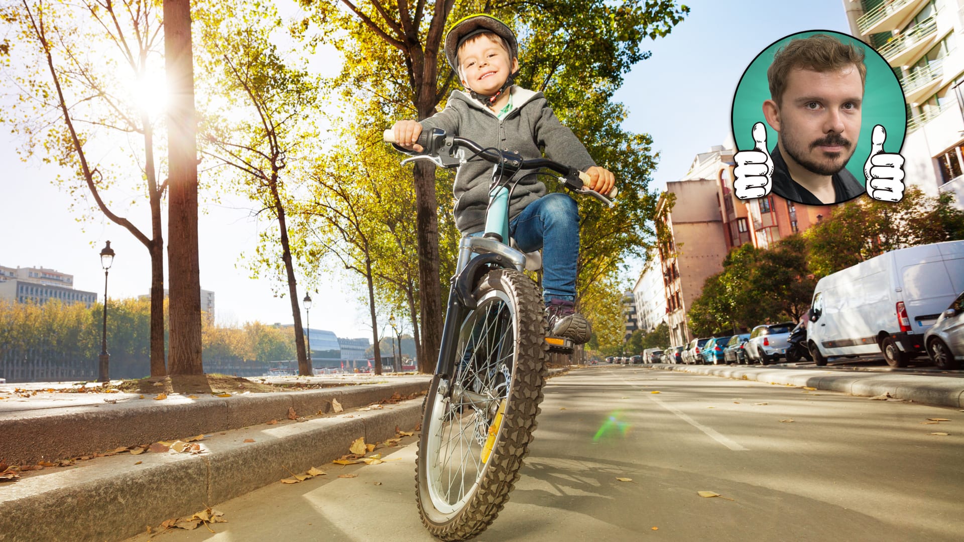 Ein Junge auf einem Fahrrad: Aufgrund der Corona-Krise sind die Straßen fast leer. (Symbolbild) Ein Junge auf einem Fahrrad: Aufgrund der Corona-Krise sind die Straßen fast leer. (Symbolbild)