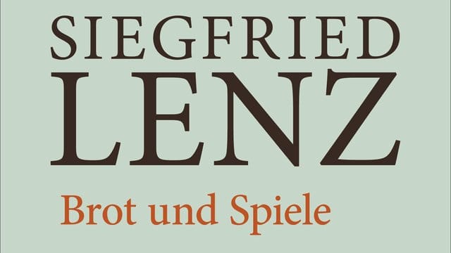 Das Cover des Buches "Brot und Spiele" von Autor Siegfried Lenz. Das Cover des Buches "Brot und Spiele" von Autor Siegfried Lenz.