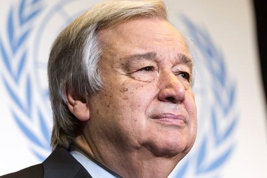 Antonio Guterres, Generalsekretär der Vereinten Nationen, sieht in der Zukunft eine wachsende Gefahr von Angriffen durch Bioterroristen.
