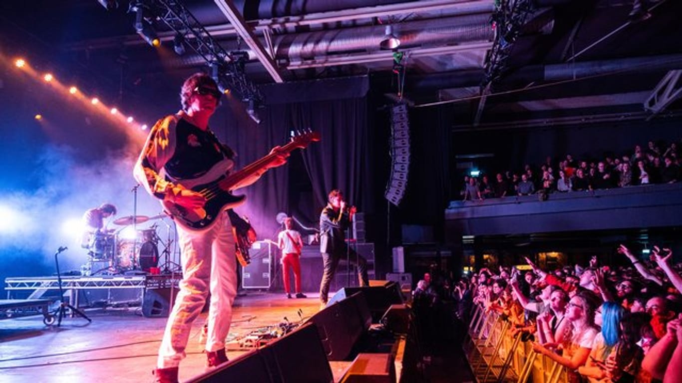 The Strokes gaben am Valentinstag ein Comeback-Konzert in Berlin.