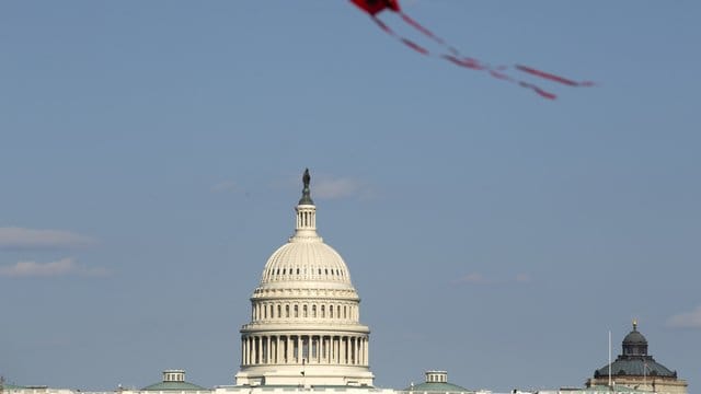 Das Kapitol in Washington.