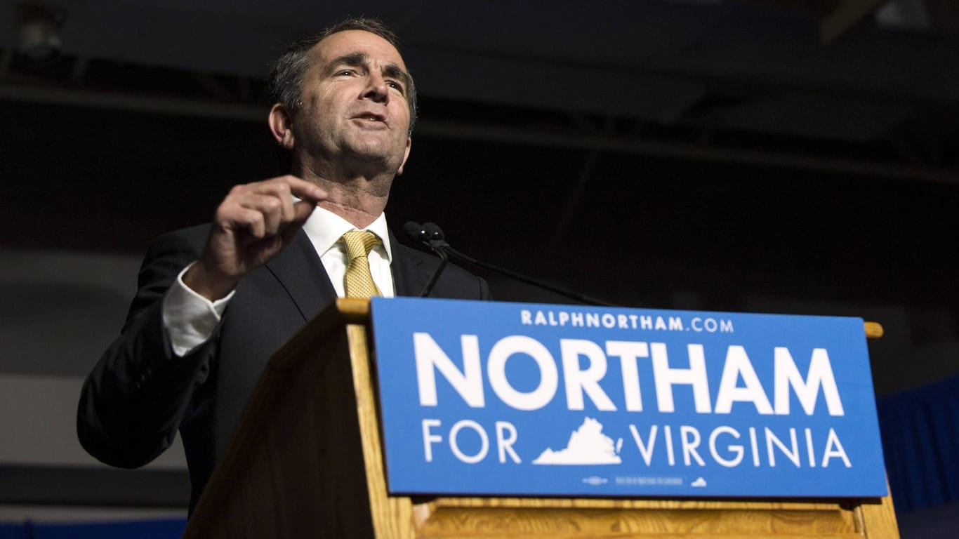 Ralph Northam: Der Gouverneur von Virginia hat die schärferen Gesetze ab Juli beschlossen.