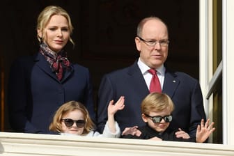 Nach Coronavirus von Fürst Albert: Die Familie aus Monaco ist wieder vereint.