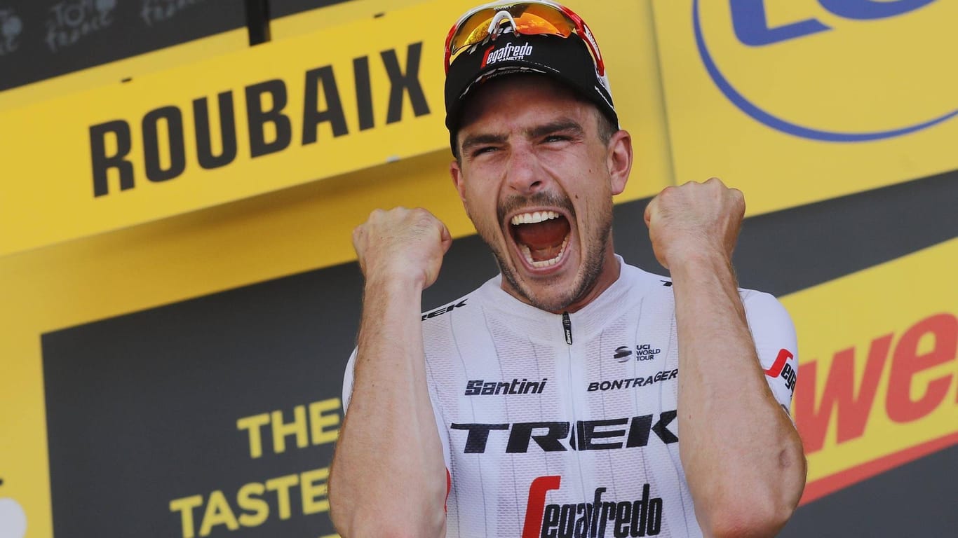 2018 gewann John Degenkolb in Roubaix auch seine erste Tour-de-France-Etappe.