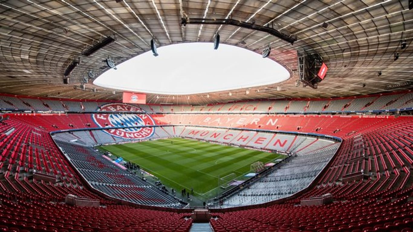 Die Allianz Arena in München soll als EM-Spielstätte dienen.