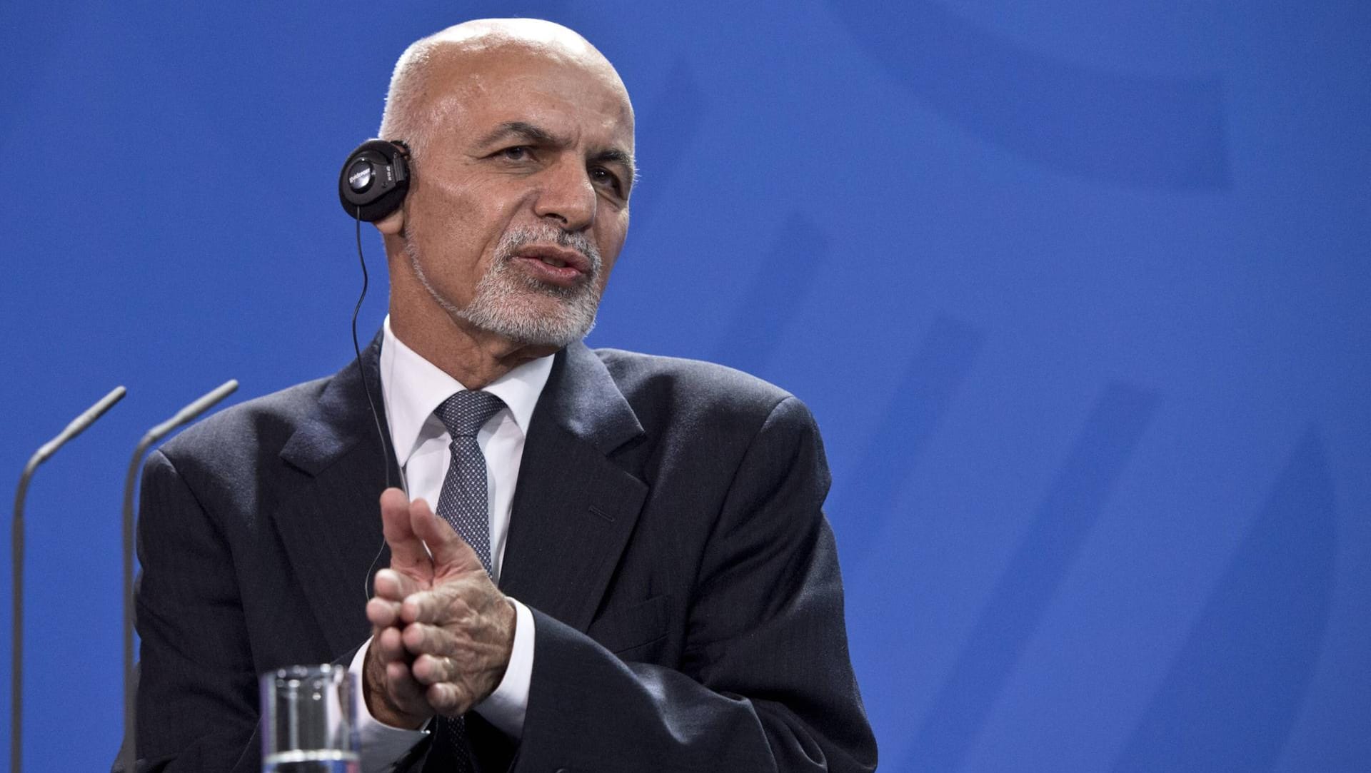 Aschraf Ghani: Präsident wollte nicht alle Taliban auf einmal freilassen. Aschraf Ghani: Präsident wollte nicht alle Taliban auf einmal freilassen.