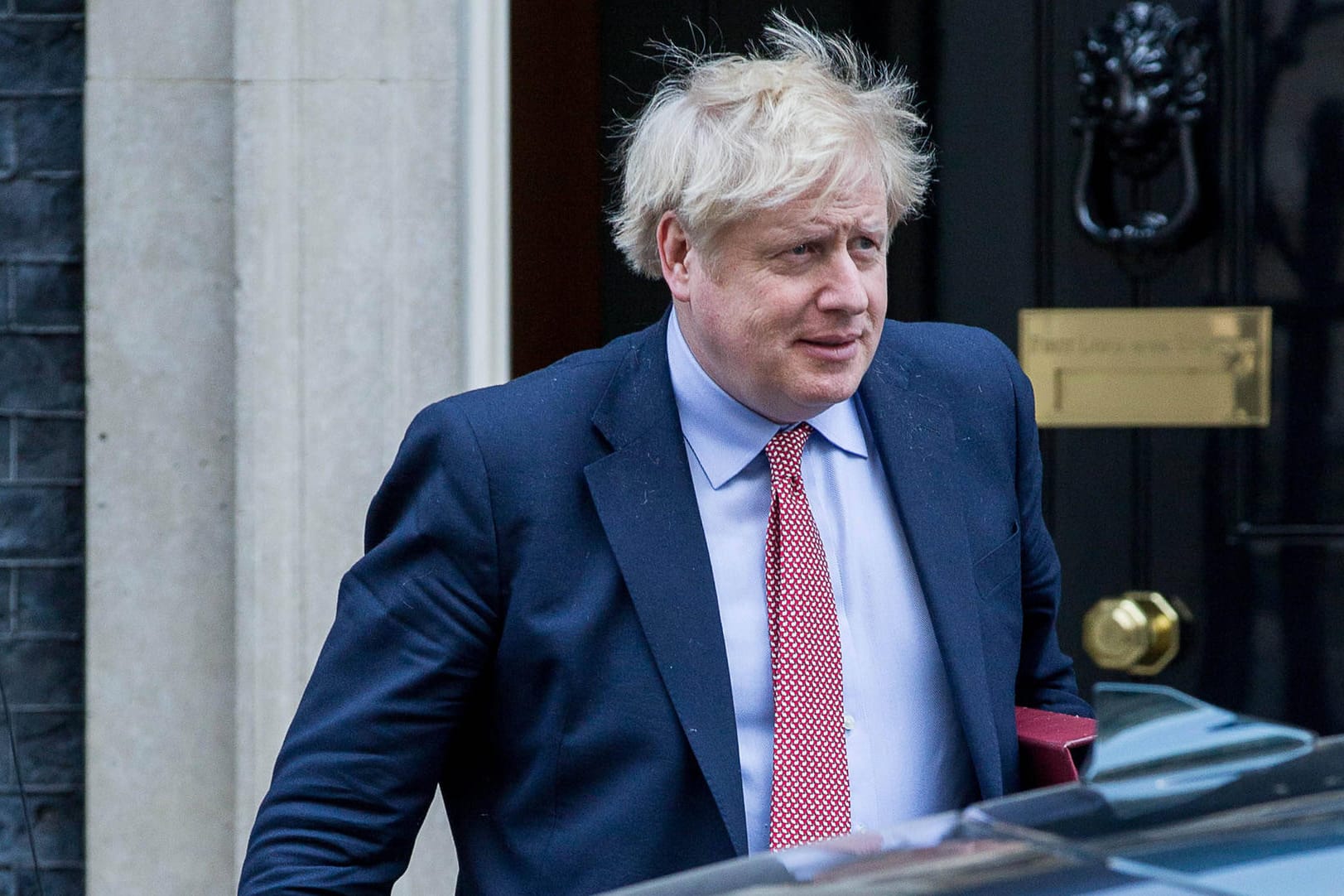 Boris Johnson: Vor seiner Erkrankung. Inzwischen ist er auf dem Weg der Besserung, hat seinem Klinikpersonal gedankt.