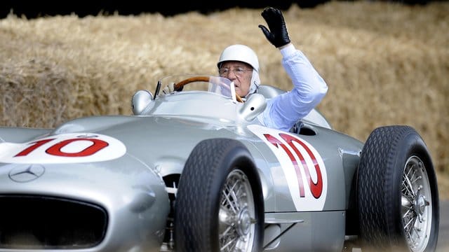 Sir Stirling Moss war am Ostersonntag gestorben.