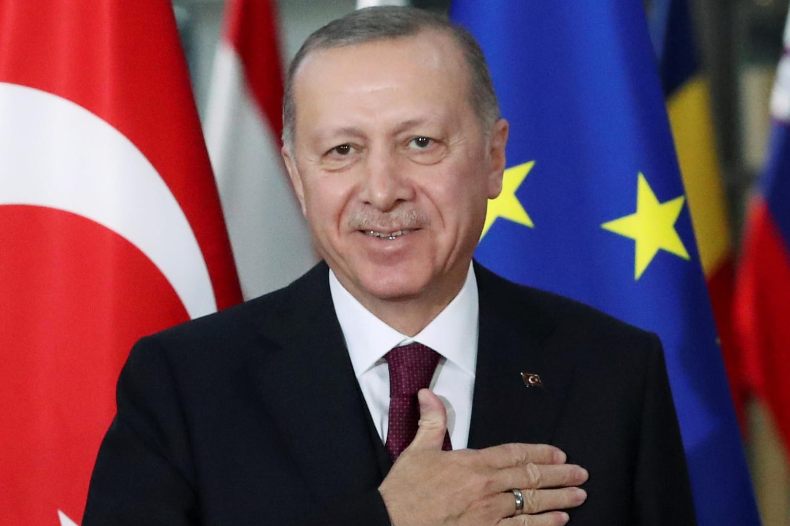 Recep Tayyip Erdoğan: In der Türkei war es zu Unruhe wegen einer kurzfristigen Ausgangssperre gekommen.