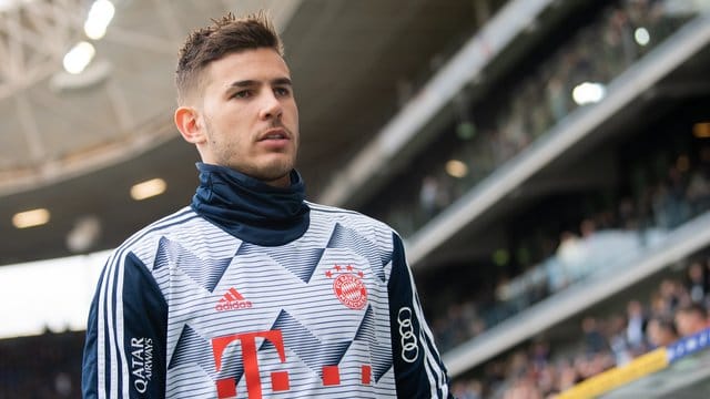 Glaubt nicht an ein reguläres Ende der Fußball-Königsklasse: Bayerns Lucas Hernandez. Glaubt nicht an ein reguläres Ende der Fußball-Königsklasse: Bayerns Lucas Hernandez.