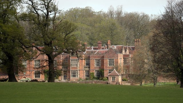 Der englische Landsitz Chequers. Der englische Landsitz Chequers.