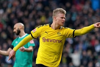 Hat offenbar das Interesse von Real Madrid geweckt: BVB-Torjäger Erling Haaland.