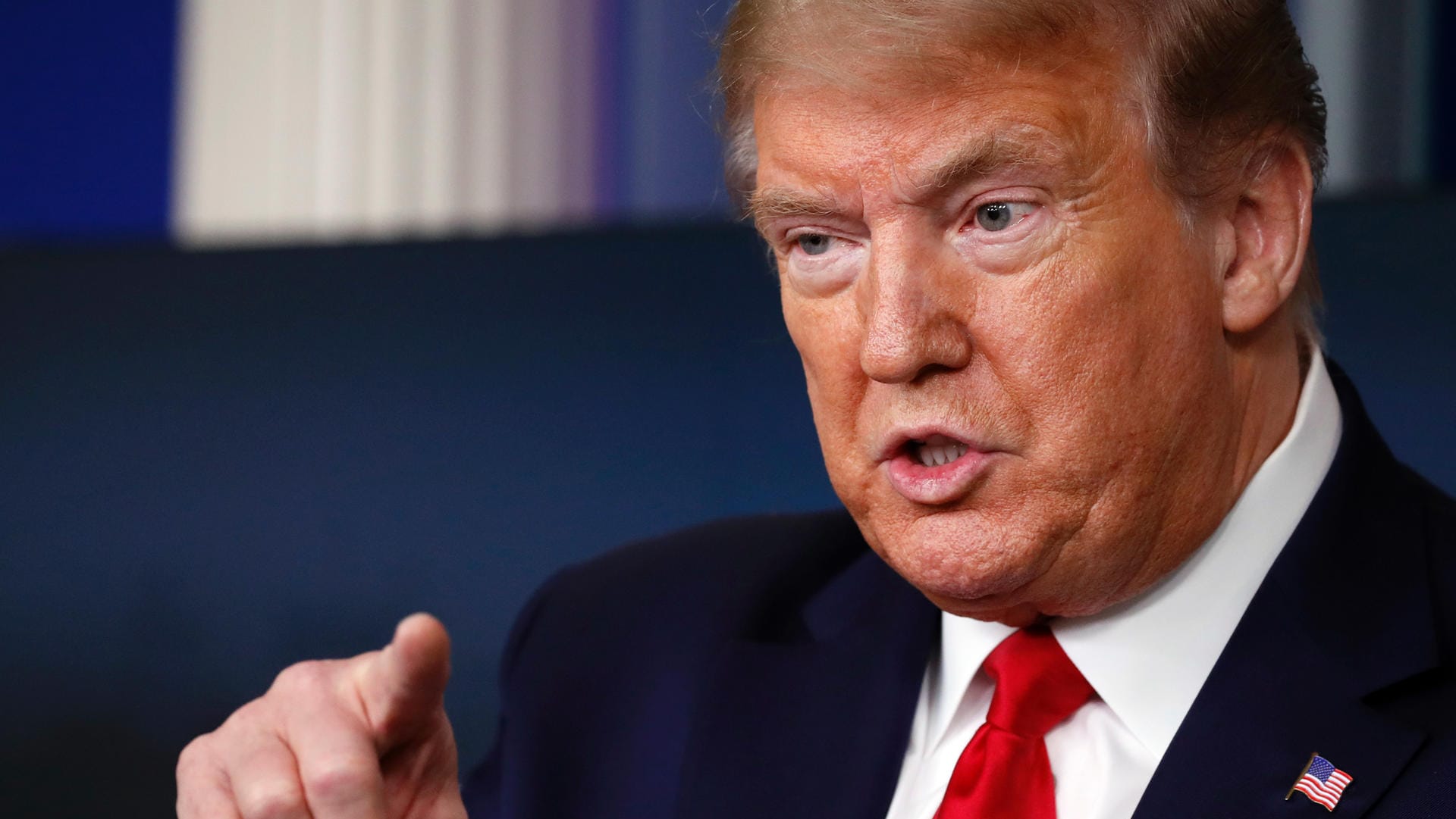 Donald Trump: Der US-Präsident bezeichnet die US-Medien immer wieder als "Fake News". Donald Trump: Der US-Präsident bezeichnet die US-Medien immer wieder als "Fake News".