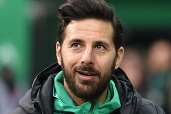 Beschäftigt sich derzeit nicht mit seinem Karriereende: Werder-Angreifer Claudio Pizarro.