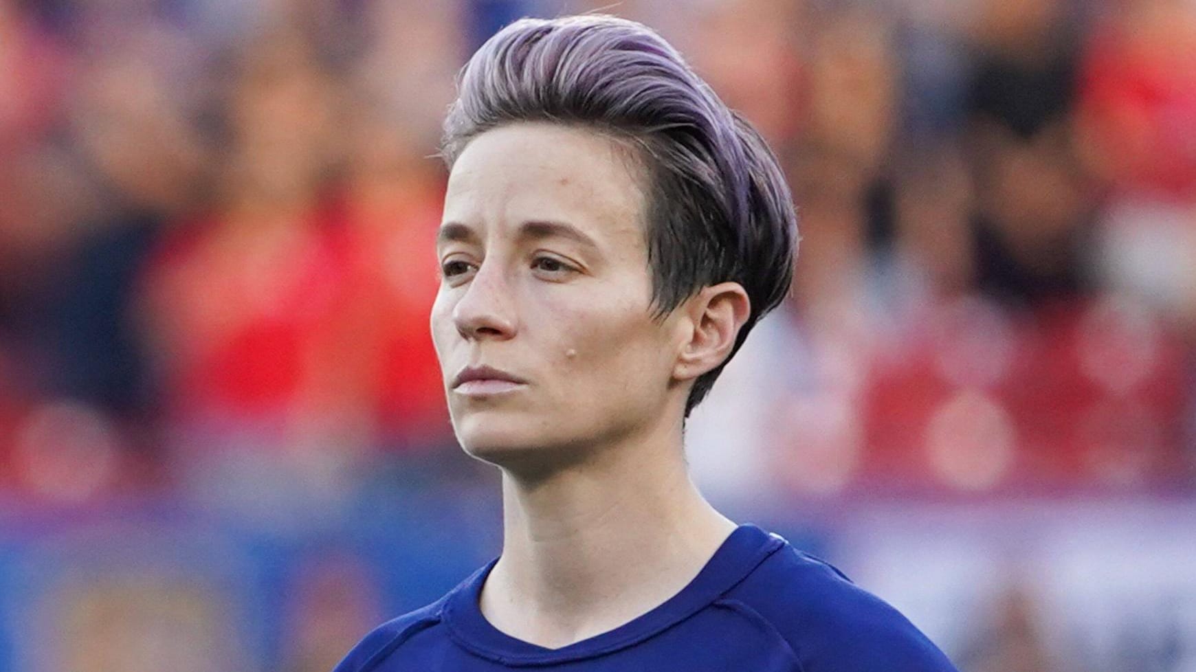 Megan Rapinoe: Die US-amerikanische Nationalspielerin setzt sich für Gleichberechtigung im Profisport ein.