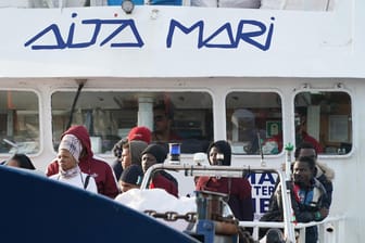 Rettungsschiff Aita Mari: 43 Menschen sind von dem Schiff gerettet worden, drüfen aber nicht an Land. (Symbolbild vom 13. Februar 2020)
