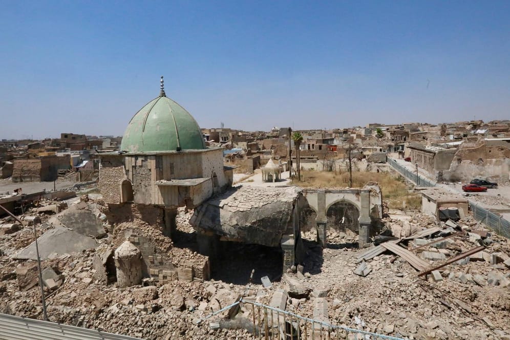 Blick über Mossul: Die Stadt im Norden des Iraks ist erheblich zerstört worden. (Archivbild)