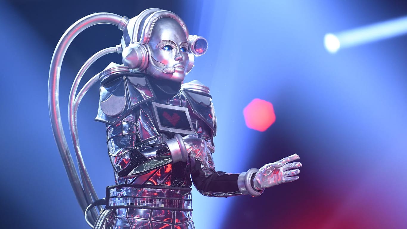 "The Masked Singer": In Folge vier musste der Roboter die Show verlassen.