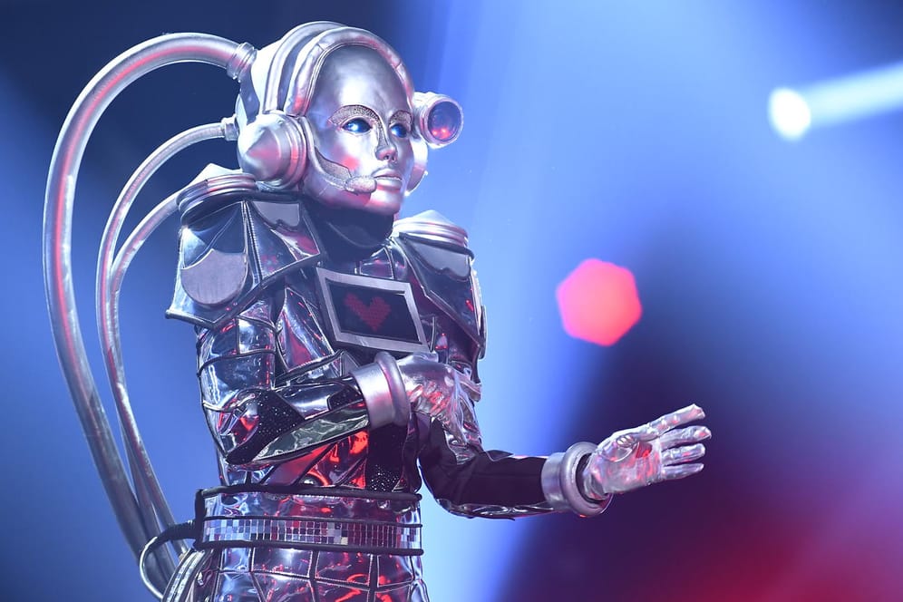 "The Masked Singer": In Folge vier musste der Roboter die Show verlassen.