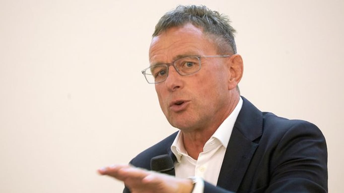 Ist für eine Wiederaufnahme des Bundesliga-Betriebs: Ex-Leipzig-Coach Ralf Rangnick.