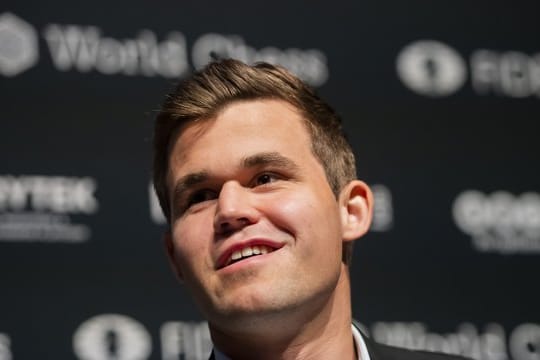 Nicht nur am Schachbrett ein Meister seines Faches: Magnus Carlsen.