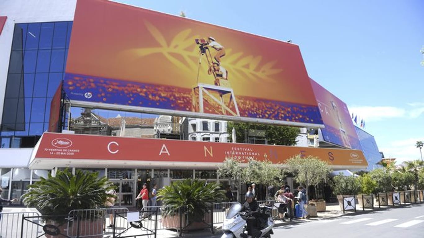 Das Palais des Festivals von Cannes im letzten Jahr.