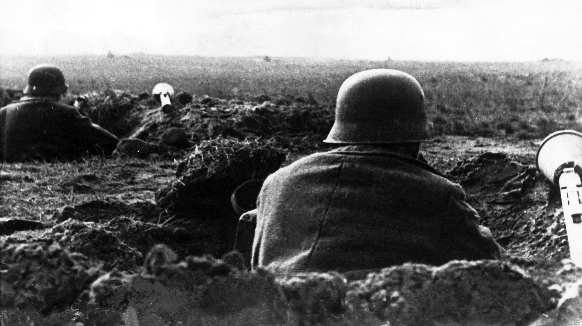 Deutsche Soldaten: An den Seelower Höhen kam es im April 1945 zu einer großen Schlacht beim Vormarsch der Roten Armee auf Berlin.