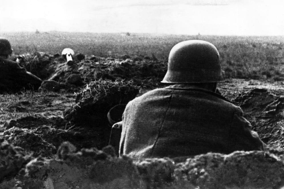 Deutsche Soldaten: An den Seelower Höhen kam es im April 1945 zu einer großen Schlacht beim Vormarsch der Roten Armee auf Berlin.