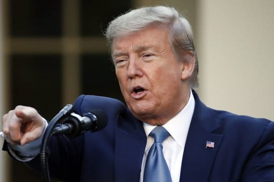 US-Präsident Donald Trump droht mit einer Parlamentspause.