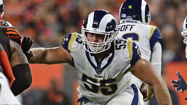 NFL-Profi Brian Allen von den Los Angeles Rams hat sich mit dem Coronavirus infiziert.