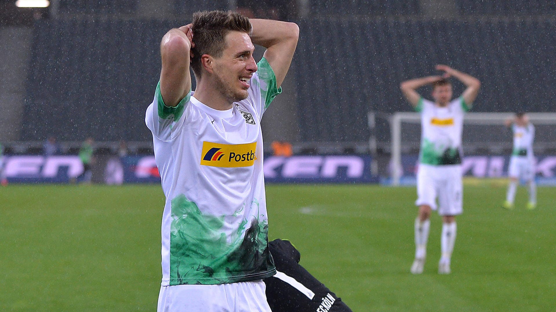 Patrick Herrmann: Für den Stürmer der Borussia sind Partien vor leeren Rängen eine Herausforderung. Patrick Herrmann: Für den Stürmer der Borussia sind Partien vor leeren Rängen eine Herausforderung.
