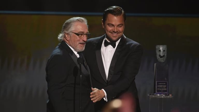 Sie engagieren sich: Leonardo DiCaprio und Robert De Niro.