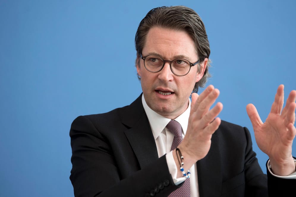 Bundesverkehrsminister Andreas Scheuer (CSU): "Ja, ich bin etwas unzufrieden über die europäische Herangehensweise."