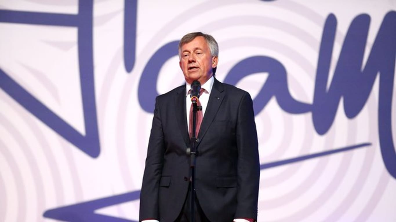 Michael Wiederer, Präsident der Europäischen Handballföderation (EHF).