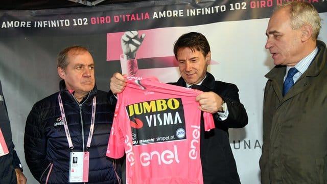 Mauro Vegni, Direktor des Giro d'Italia, ist in Sorge.