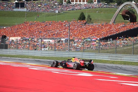 Auf dem Red Bull Ring in Österreich könnte die Formel 1 am 5.