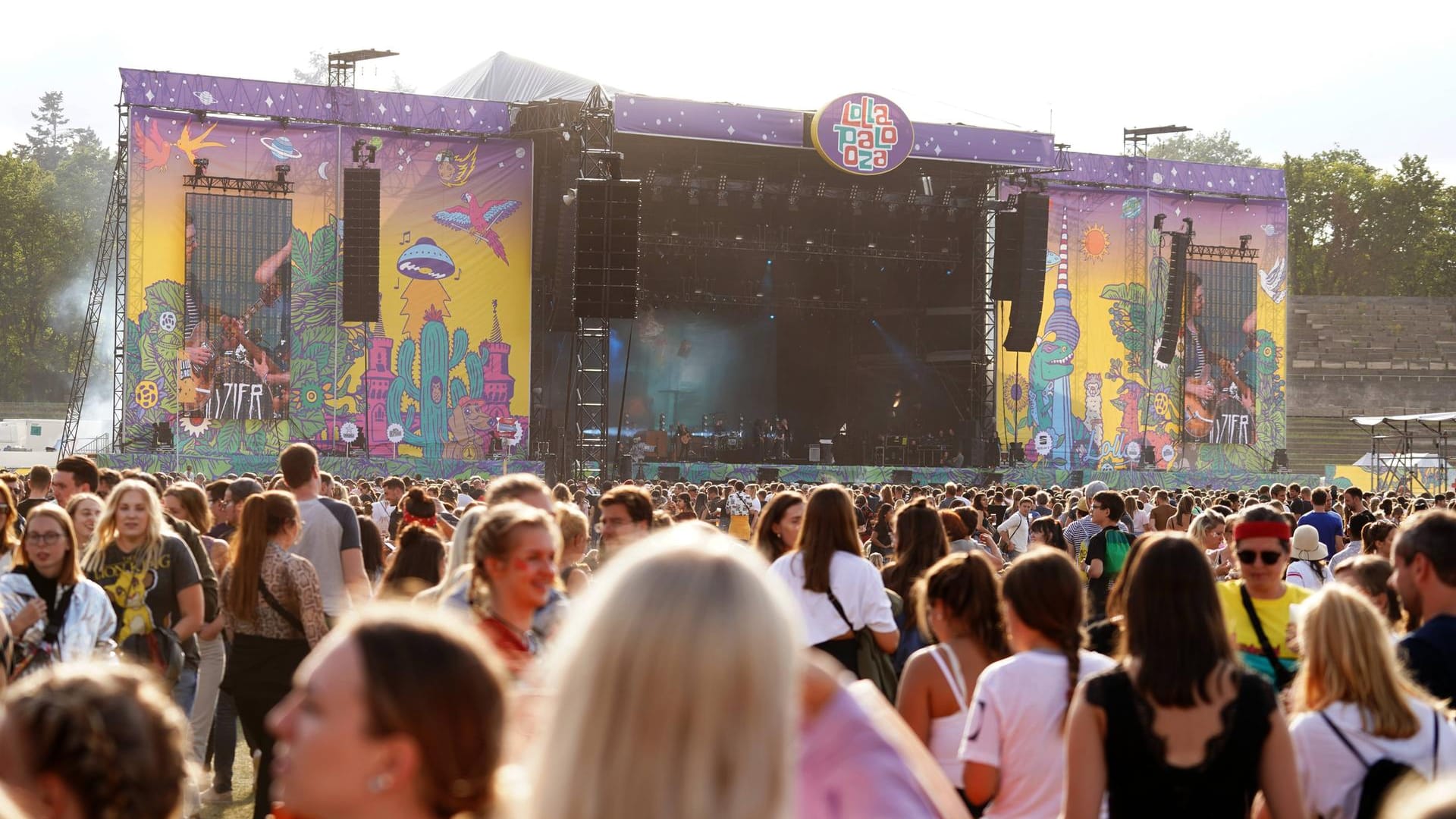 Das Lollapalooza im Olympiastadion und Olympiapark: Wegen der Corona-Krise ist unklar, ob das beliebte Hauptstadt-Festival im September stattfinden kann.