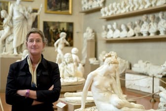 Museumschefin Cecilie Hollberg in der Galleria dell’Accademia.