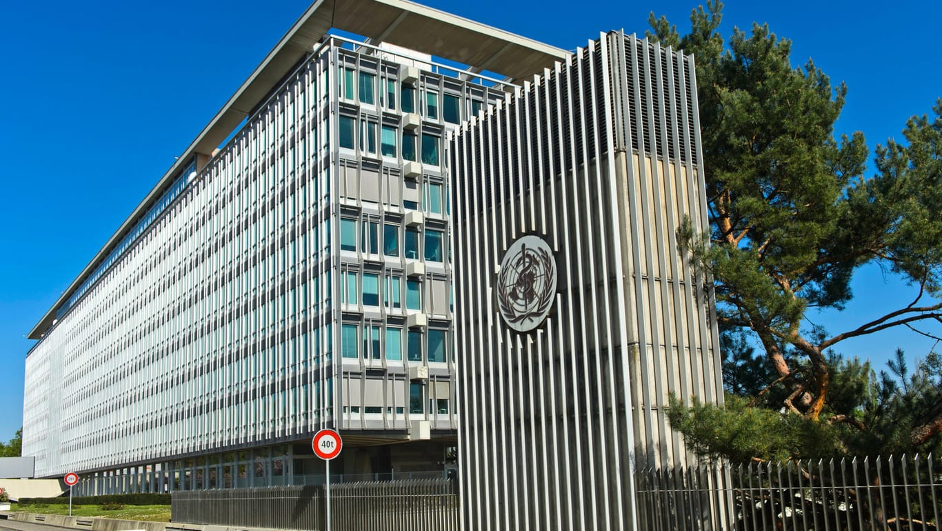 Weltgesundheitsorganisation: Der Hauptsitz befindet sich in Genf (Schweiz).